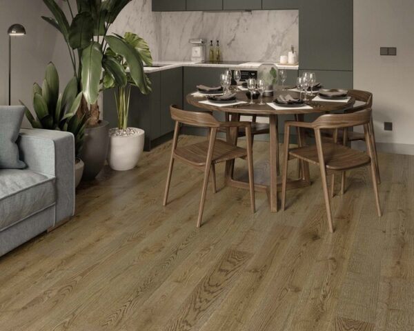 Esta Parket 1 Strip Oak ABC Stavanger Light Brush 2B Extra Matt Lac Gloss 5% - Image 2