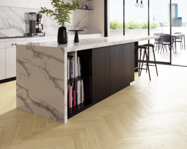 Esta Parket Oak Herringbone T&G P A/B Dazy Extra Matt Lacquered 4B Brushed - Image 2