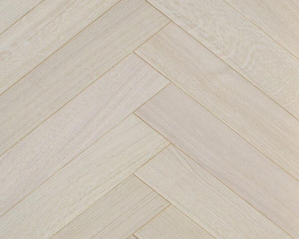 Esta Parket Oak Herringbone T&G P A/B Latte Extra Matt Lacquered 4B Light Brushed