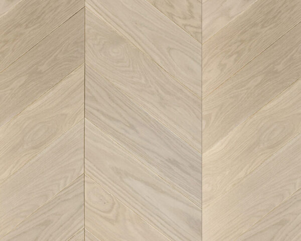 Esta Parket Oak Chevron T&G P A/B Latte Extra Matt Lacquered 4B Light Brushed