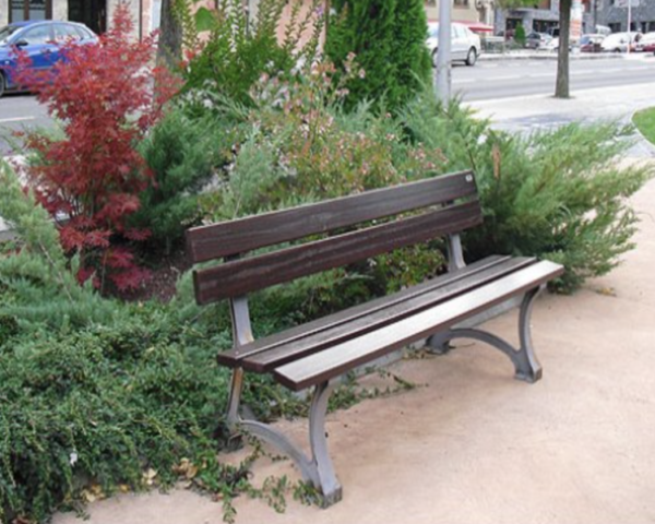 Cast iron bench Bretana 35 - Image 2