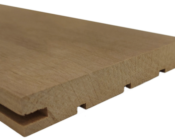 Sauna wall panel thermo alder A STS 15x120
