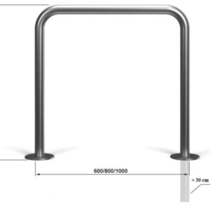Bicycle rack U15 800x800 mm