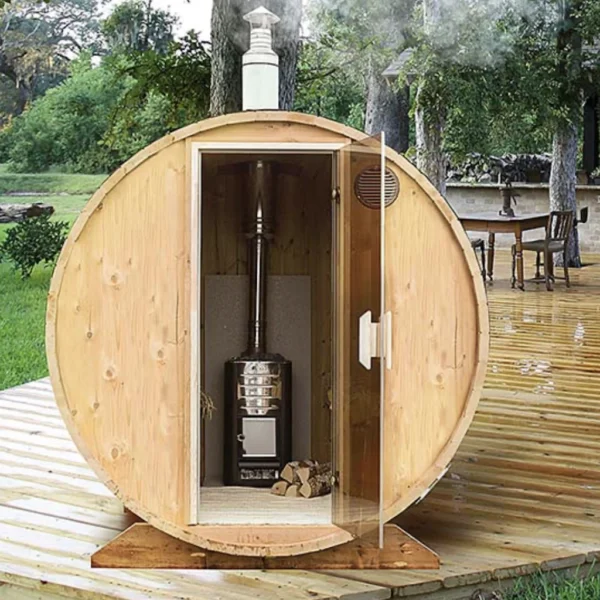 "2.3m" S23 Outdoor sauna for 4 persons - Image 4