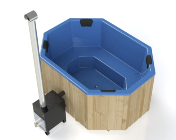 2,4x1,8m octagonal hot tub - Image 2