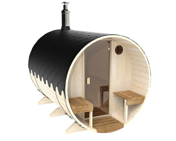 "2,8m" S28V Outdoor sauna for 4 persons - Image 4