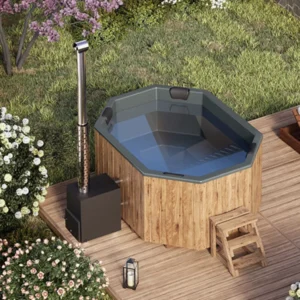 2,4x1,8m octagonal hot tub