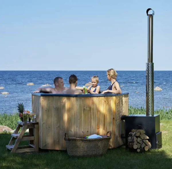 2x2m octagonal hot tub - Image 4