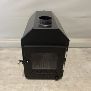 Outside stove aluminium 35kW