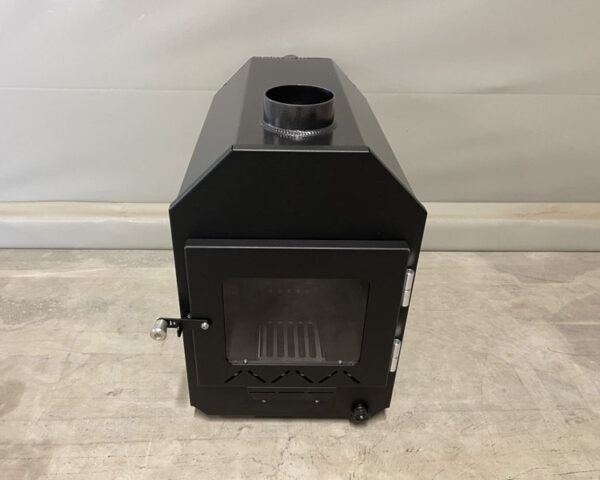 Outside stove aluminium 35kW