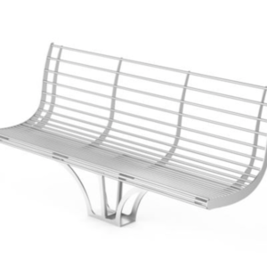 Bench Aero with backrest