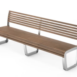 Bench Trapo with backrest LTR018.06