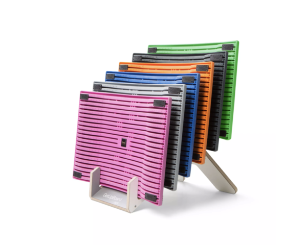 GetUpBoard-rack teline, sis. 6 kpl Gymba lautaa