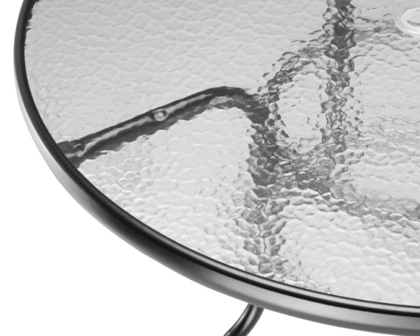 Malaga glass table, round, 100cm - Image 4