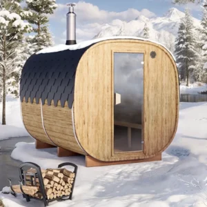"3m" SQR3 Cube barrel sauna for 6 persons