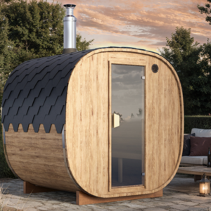 "2m" SQR2 Cube barrel sauna for 4 persons