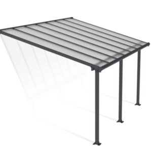 Terrace canopy Palram-Canopia Olympia, 3×5.46m, grey/clear