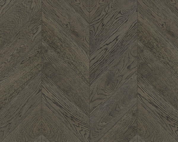 EstaParket Oak Chevron R+L T&G P Nordic S Lava Grey Extra Matt Lacquered 4B Light Brushed