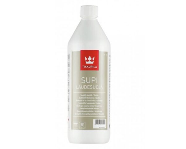 Colorless oil for sauna benches – Supi Laudesuoja 1l