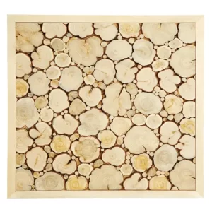 Juniper panel 50×50 cm with frame