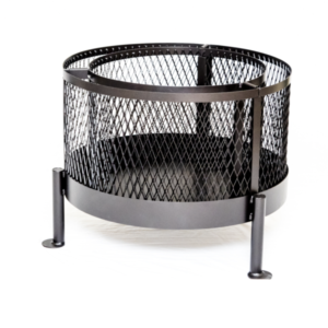 Fire pit with net