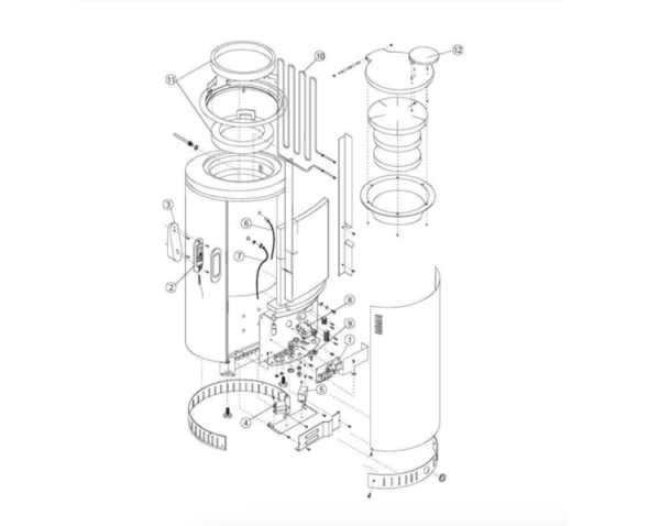 Helo electric heater Rondo 65 inc. RA 19 - Image 3