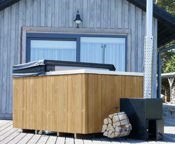 Täydellinen tarjous! “QUATTRO” palju poreilla & vesihieronnalla 8:lle (2×1,7m) - Image 2
