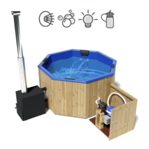 Excellent offer! Hot Tub “OCTA” with Hydromassage & Airmassage system 1,8x1,8m