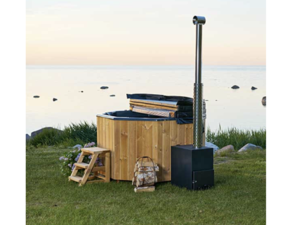 Excellent offer! Hot Tub “OCTA” with Hydromassage & Airmassage system 1,8x1,8m - Image 2