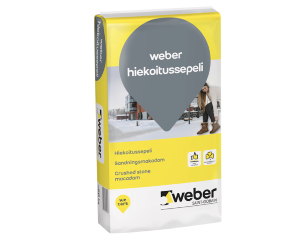Liivatuskillustik Weber purustatud 3-6mm 20kg