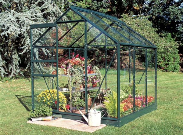 Greenhouse Halls popular 3.8 m2 with glass, green - Image 2