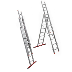 3-section combination ladders