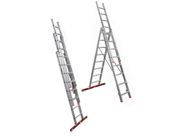 3-section combination ladders