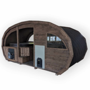 Sauna and hot tub 5 m /2.4 m