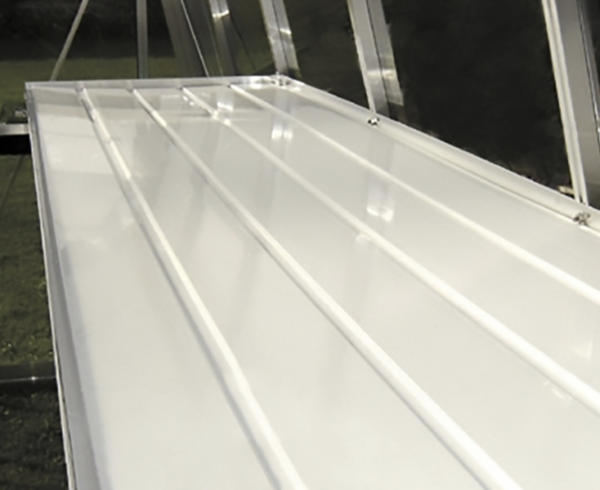 Wall shelf for ACD greenhouse models 225x52 cm