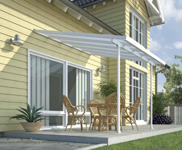 Terrace Canopy Feria 3x3m White/Clear - Image 3