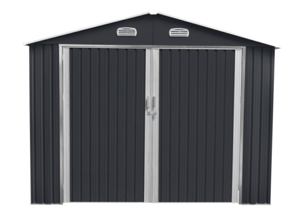 Garden shed/garage 17 m2 gray - Image 2