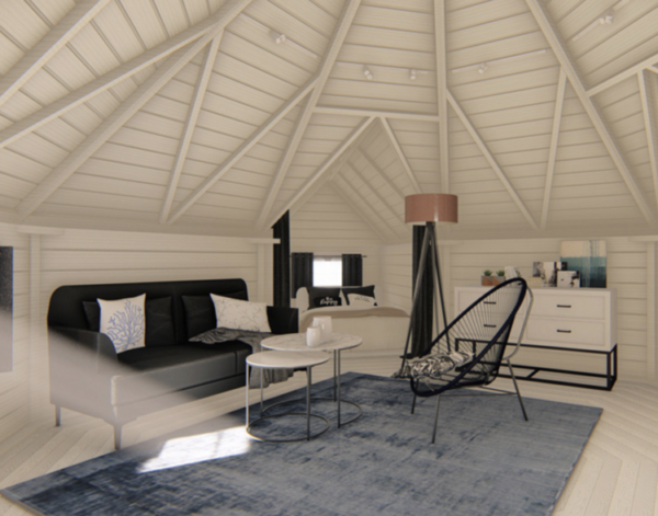 Camping cabin 16.5 m² with two extensions - Image 5