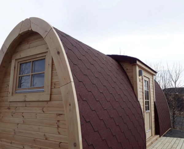 Insulated camping Pod 2.4 m x 6.0 m (with side entrance) - Image 3