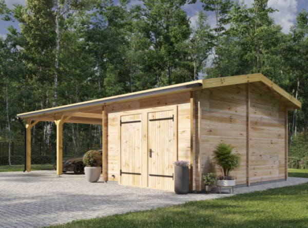 Garage with double carports 57 m² - Image 3