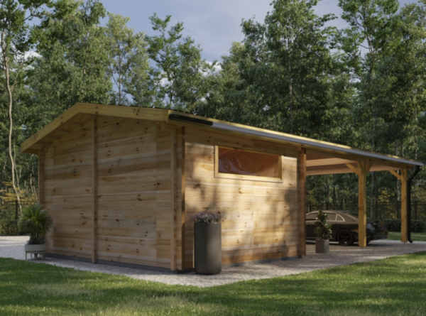 Garage with double carports 57 m² - Image 4