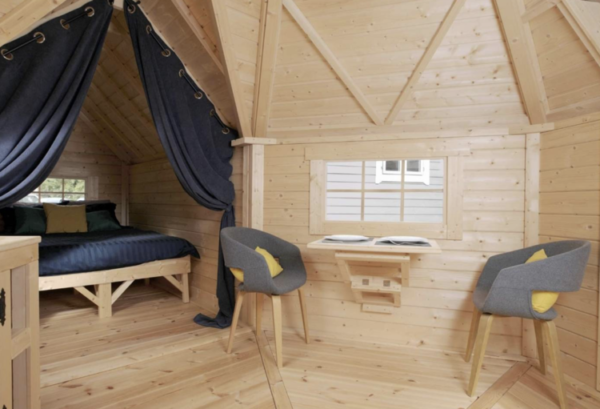 Camping cabin 9.2 m² with two extensions - Image 4