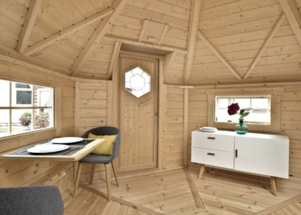 Camping cabin 9.2 m² with two extensions - Image 2