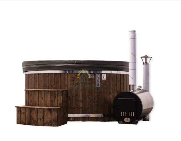 Hot tub with external heater 1,8x2m - Image 2