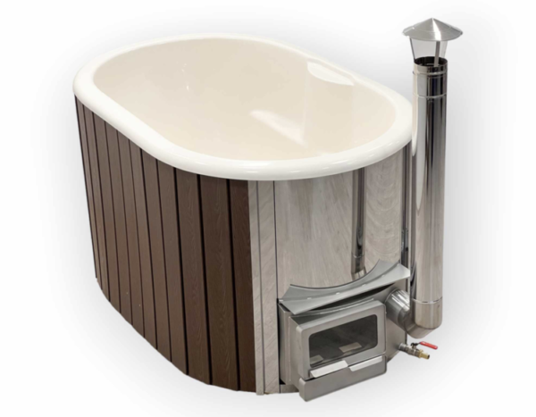 Ofuro hot tub with integrated heater 1,2x1,9m - Image 2