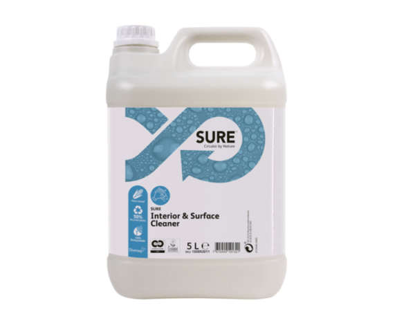 SURE Interior & Surface Cleaner 2x5L - Plant based multi purpose cleaner