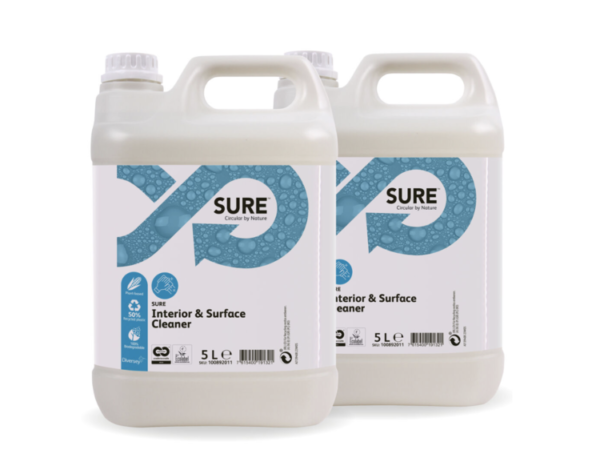 SURE Interior & Surface Cleaner 2x5L - Plant based multi purpose cleaner - Image 2