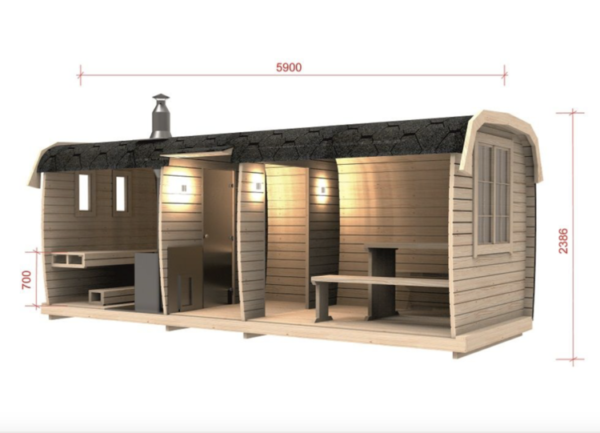 Sauna buss 5.9m - Image 2
