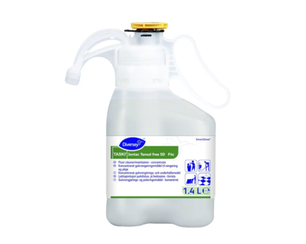 TASKI Jontec Tensol free SD F4c 1x1.4L - Põrandapuhastusvahend/hooldusaine, värvi- ja lõhnavaba kontsentraat SmartDose® süsteemiga
