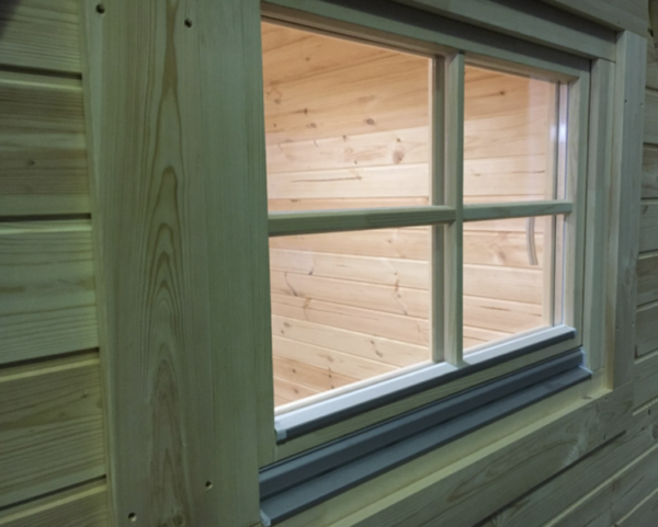 Insulated camping Pod 2.4 m x 4.8 m (with side entrance) - Image 5